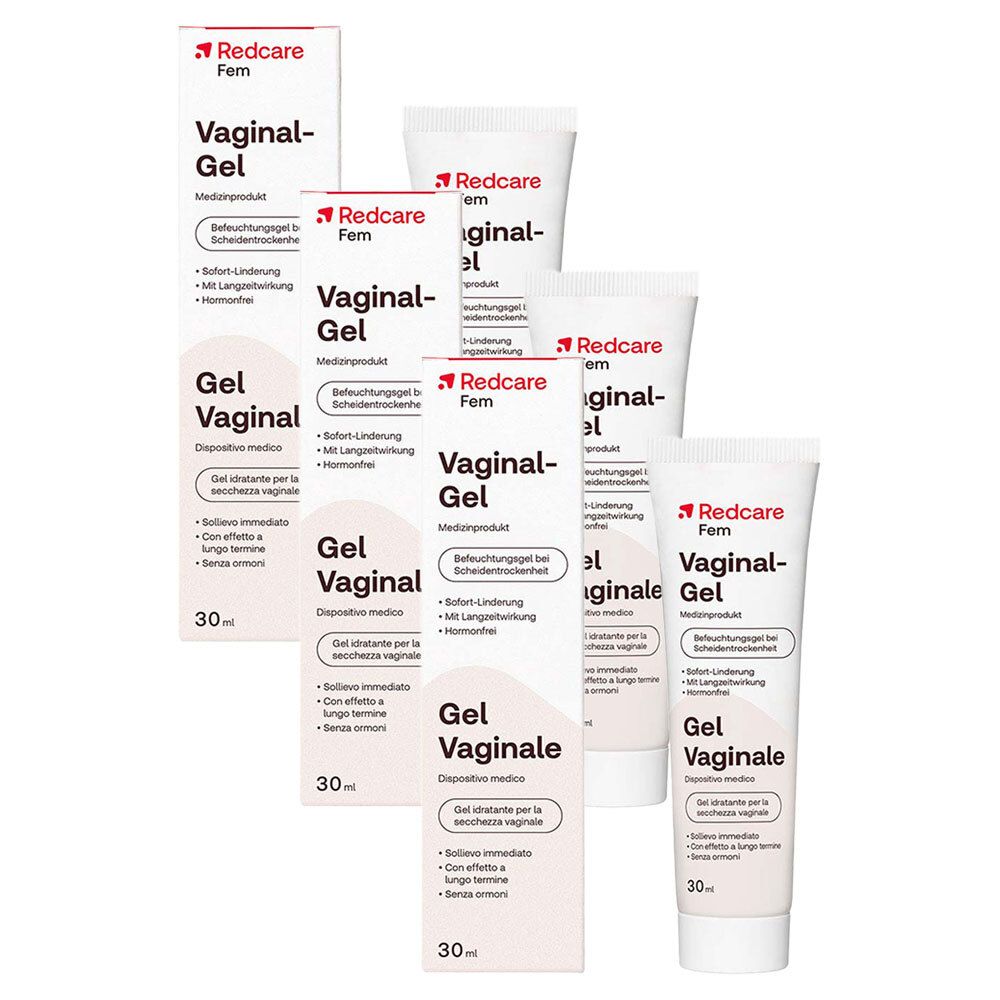 Redcare Vaginal Gel 3er-Pack 3x30 ml