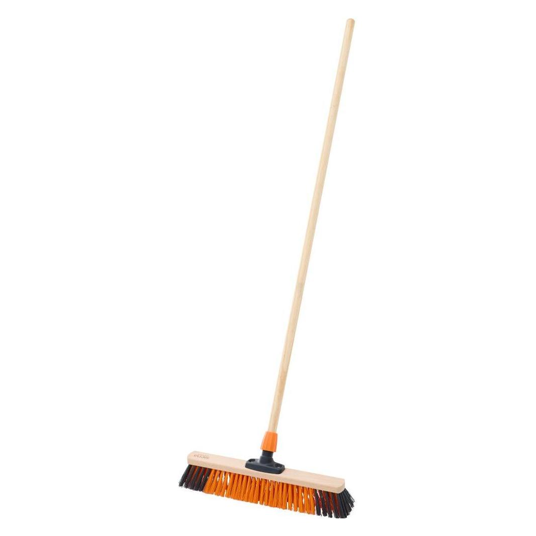 Siena Garden Saalbesen Elaston 50 cm gestielt Kunststoffhalter, Buche FSC 100 % (1 Stk.) (V19551)