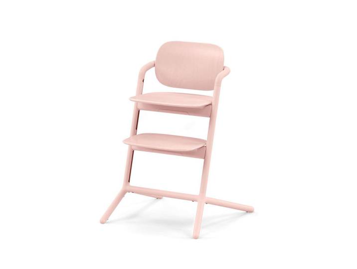 cybex Gold Hochstuhl Lemo, Rosa, Holz, Kunststoff, 54.5x81.5x56 cm, Fußstütze verstellbar, Sitzfläche höhenverstellbar, Babymöbel, Hochstühle & Zubehör, Hochstühle
