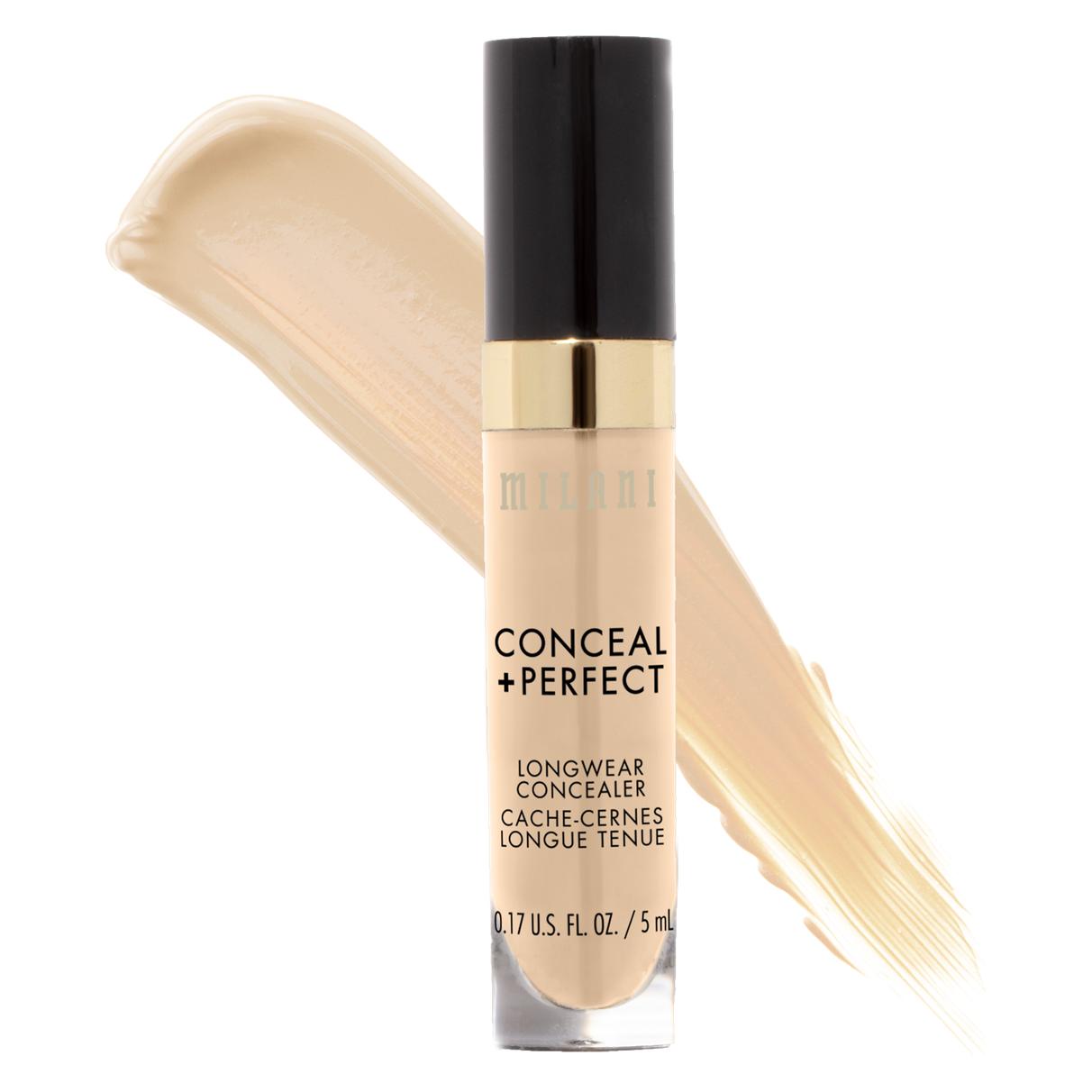 Milani Conceal Perfect Longwear Concealer 5g 120 Light Vanilla (120 Light Vanilla, Helles Vanille, Hellvanille) (76167182)
