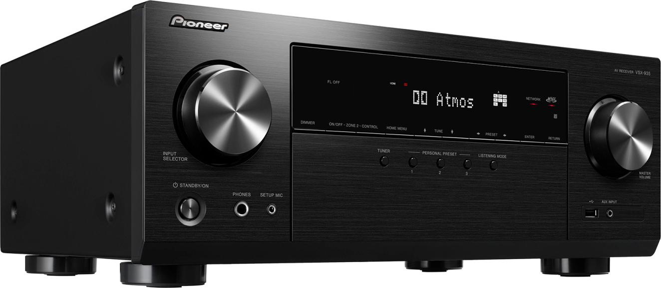 Pioneer VSX-935M2, 80 W, 7.2 Kanäle, Surround, 165 W, 24-bit/192kHz, 20 - 20000 Hz