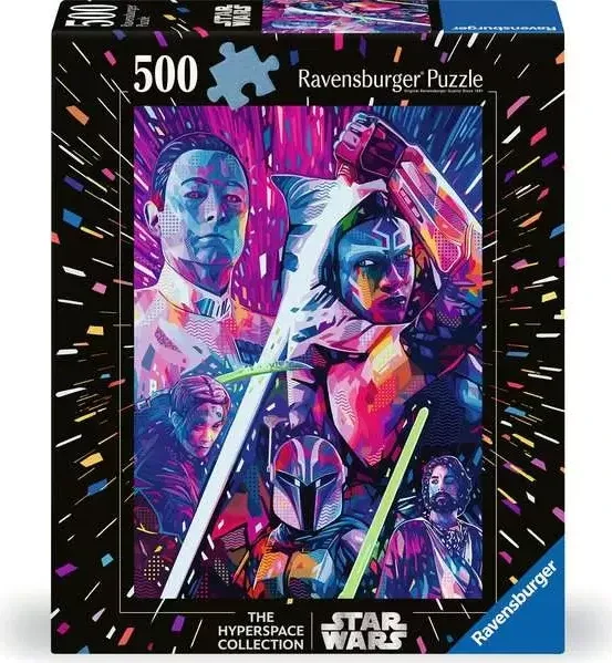 Ravensburger Puzzle Star Wars the Hyperspace Collection: Ahsoka (500 Teile, Large Pieces)