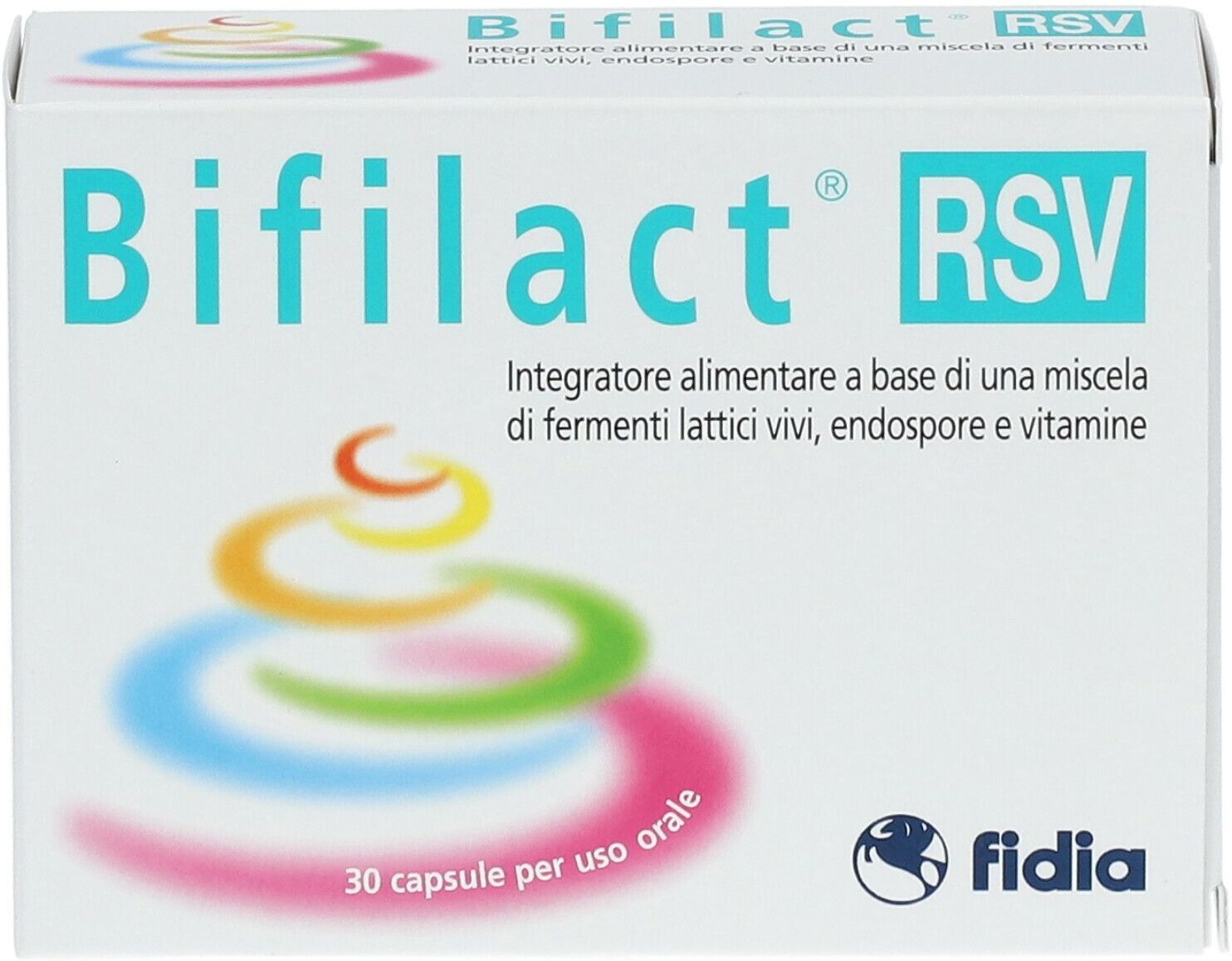 FIDIA FARMACEUTICI SpA Fidia, Bifilact RSV, 30 Capsule