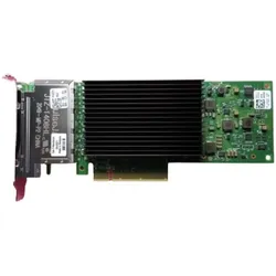 Dell Intel X710-T4L Quad Port 10GbE BASE-T Adapter PCIe Low Profile Customer Install (Ethernet, Mini PCI Express), Netzwerkkarte, Schwarz, Grün