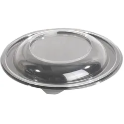 360x Deckel, RPET, klar, rund, gewölbt, 180mm