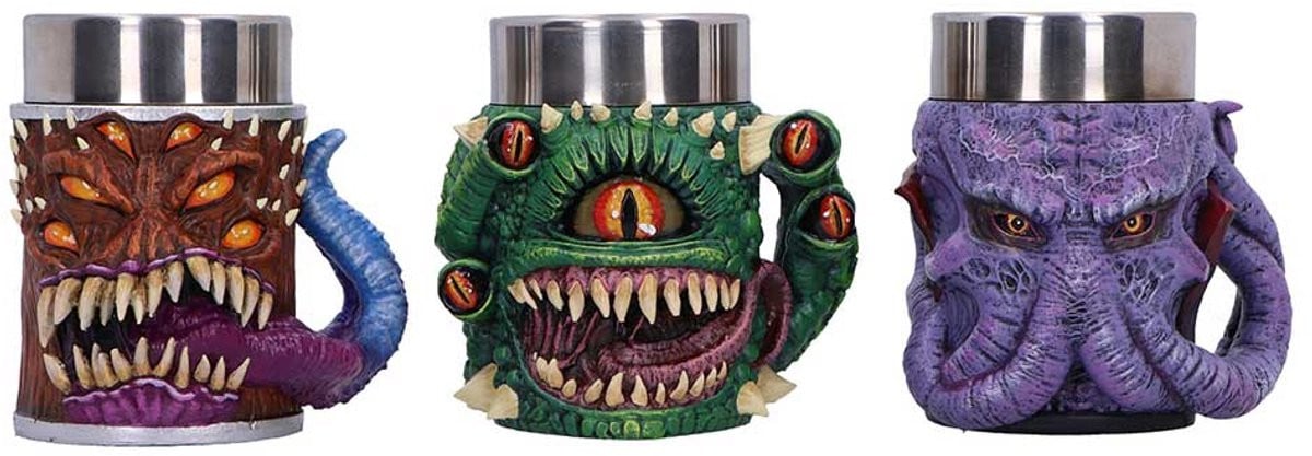 Nemesis Now Dungeons & Dragons Mini Monster Tiny Tankards Set van 3