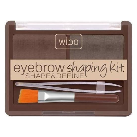 Wibo Shape&Define Eyebrow Shaping Kit zestaw do stylizacji brwi Dark (Dunkel) (5901801612100)