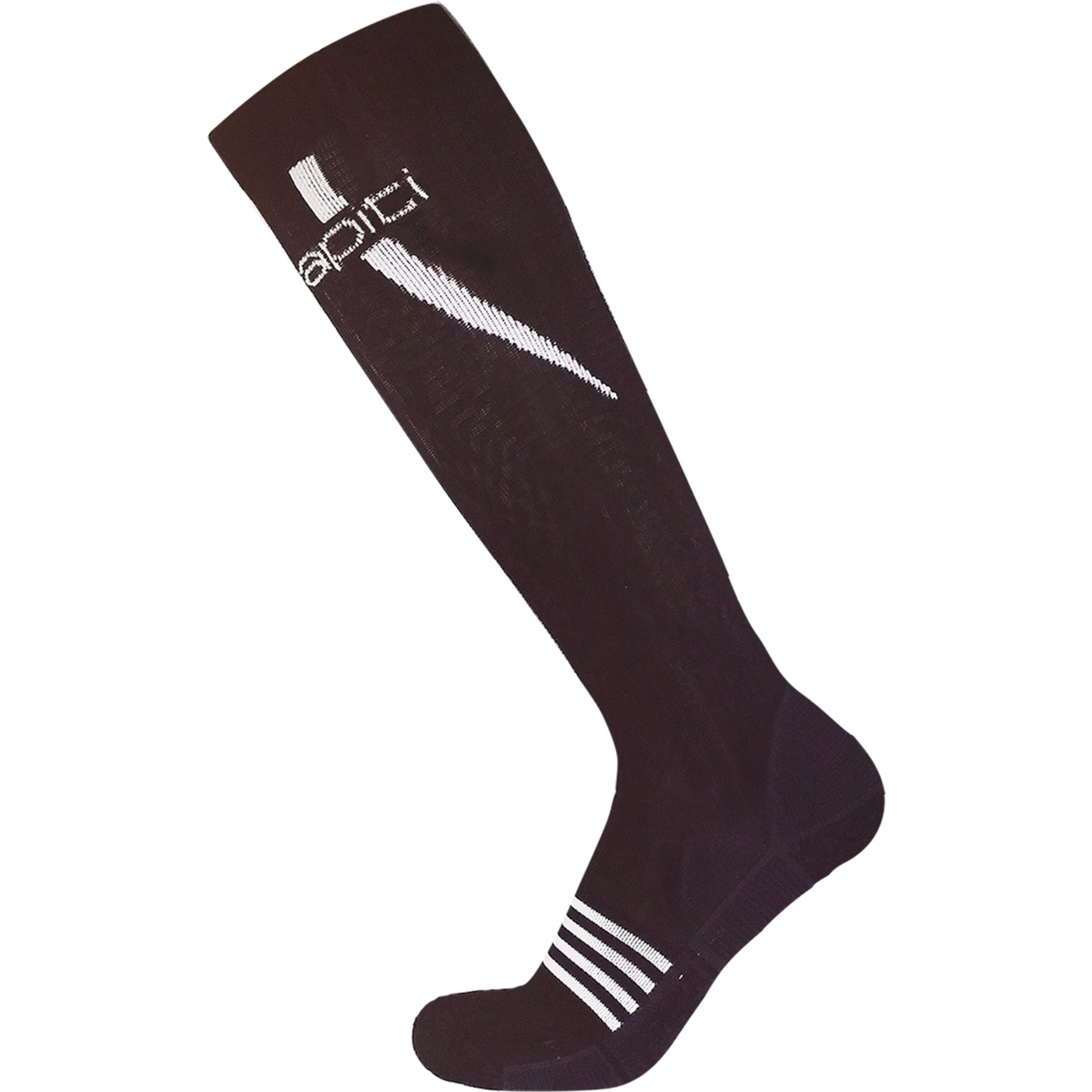 Wapiti RS07 Soft Compression Laufsocken schwarz Größe 42 Trailrunning | Laufen Kompressionseffekt Merinowolle