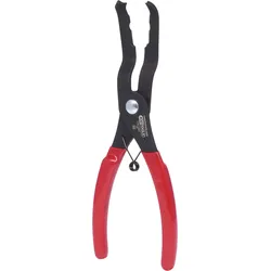KS Tools Trim-Clip-Zange, Zangenende 35°, 190mm - 115.1087