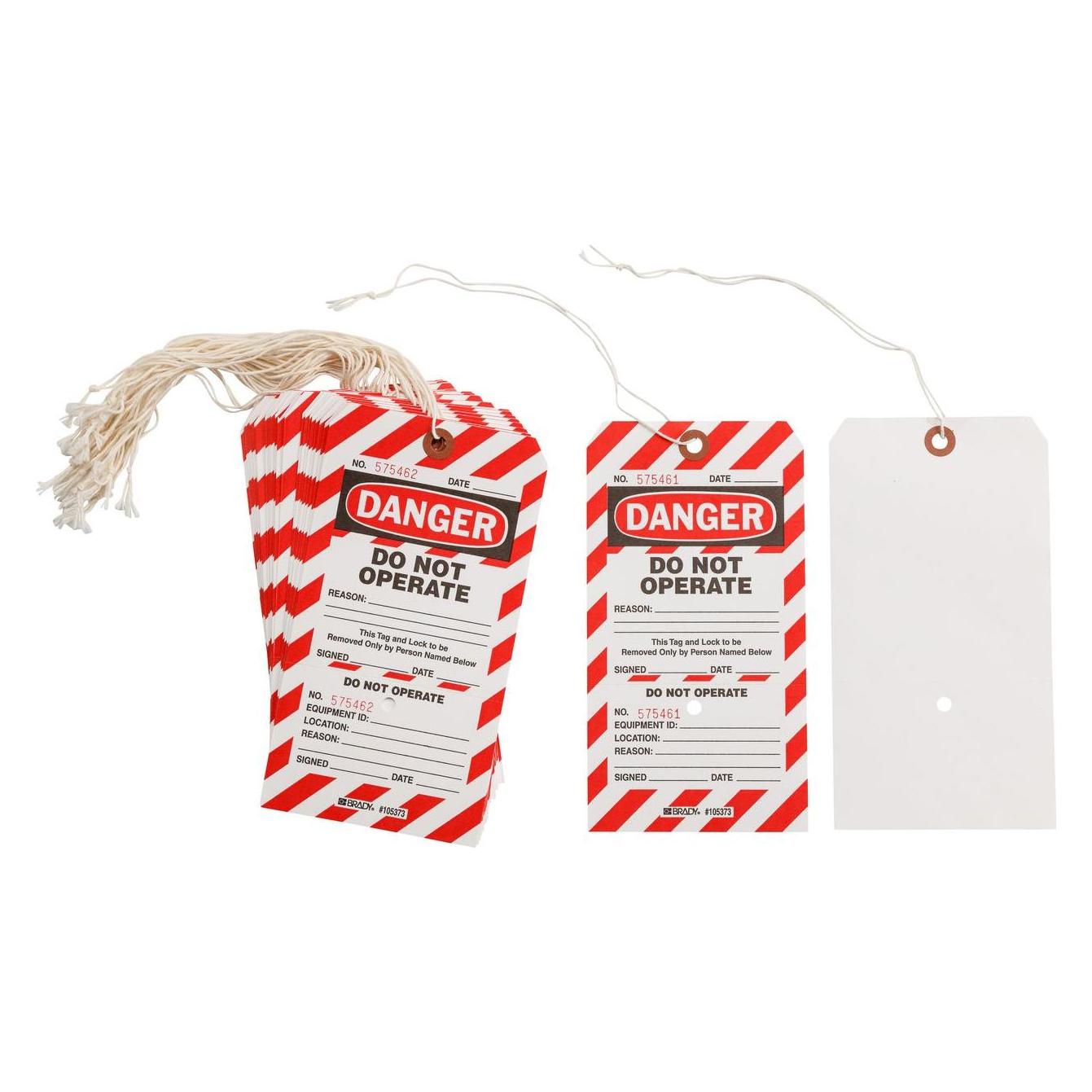 Brady Two-part Perforated Tags (CLT4)