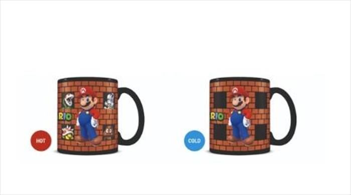 Pyramid Super Mario- Tazza Termosensibile, Multicolore