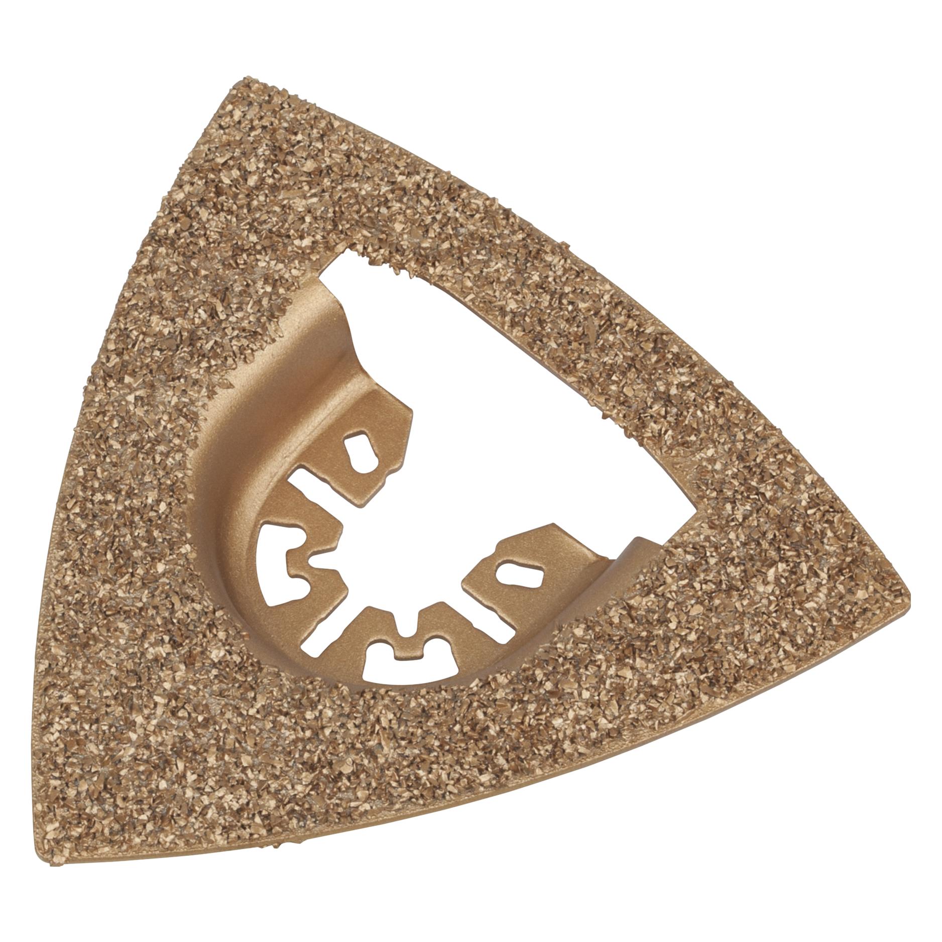 wolfcraft 1 Schleifplatte PRO HM-bestreut, 80mm (3994000)