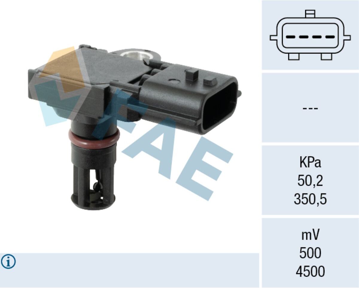 Sensor, Saugrohrdruck FAE 15274