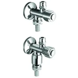 Schell, Ventil, Doppelanschluss-Eckventil COMFORT chrom 1/2Zoll