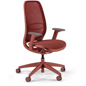 sedus Bürostuhl seair Ai-821/005, rubinrot, Stoff / Netz, belastbar bis 130 kg