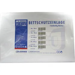 Bettschutzeinlage 100x150cm Doppelseitig Molton 1 ST