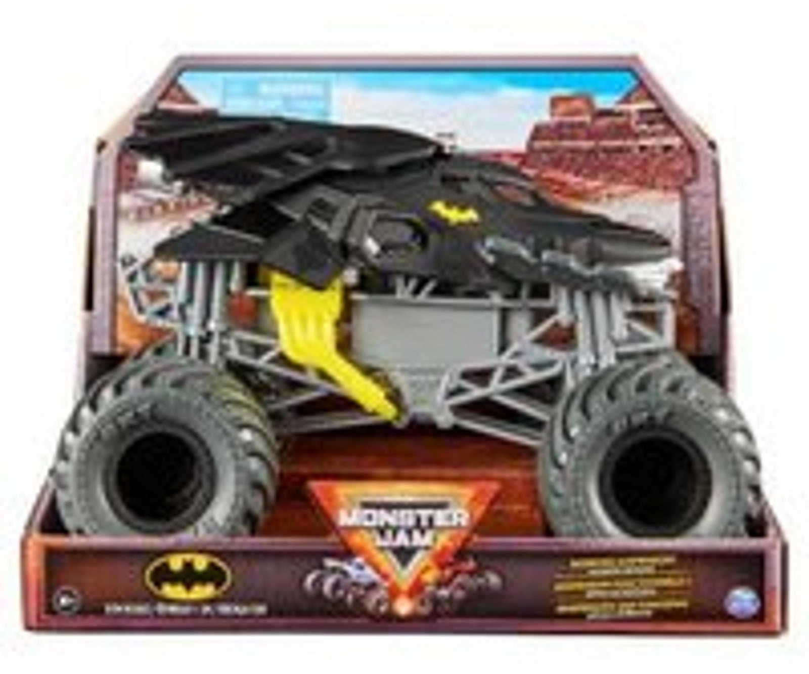 Spin Master Monster Jam Batmobile monstertruck schaal 1:24