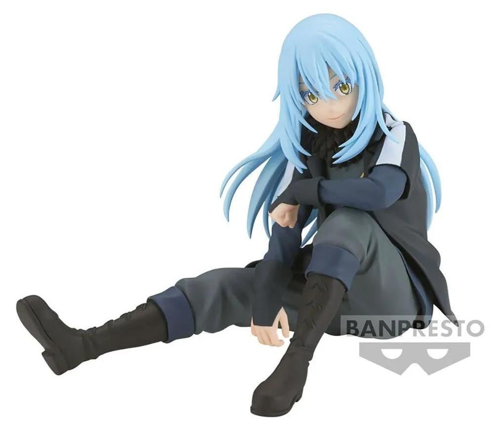 Banpresto Rimuru Figuur uit Die Zeit, Als Ich Als Schleim Wiedergeboren Wurde Break Collection, Blau, 8 cm