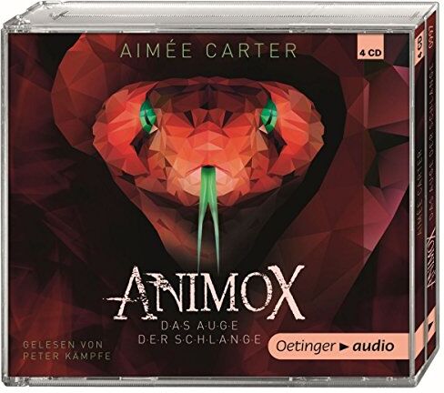 Aimée Carter - Animox. Das Auge der Schlange (4 CD): Band 2, Autorisierte Lesefassung, ca. 300 min. - Preis vom 04.10.2026 03:51:26 h
