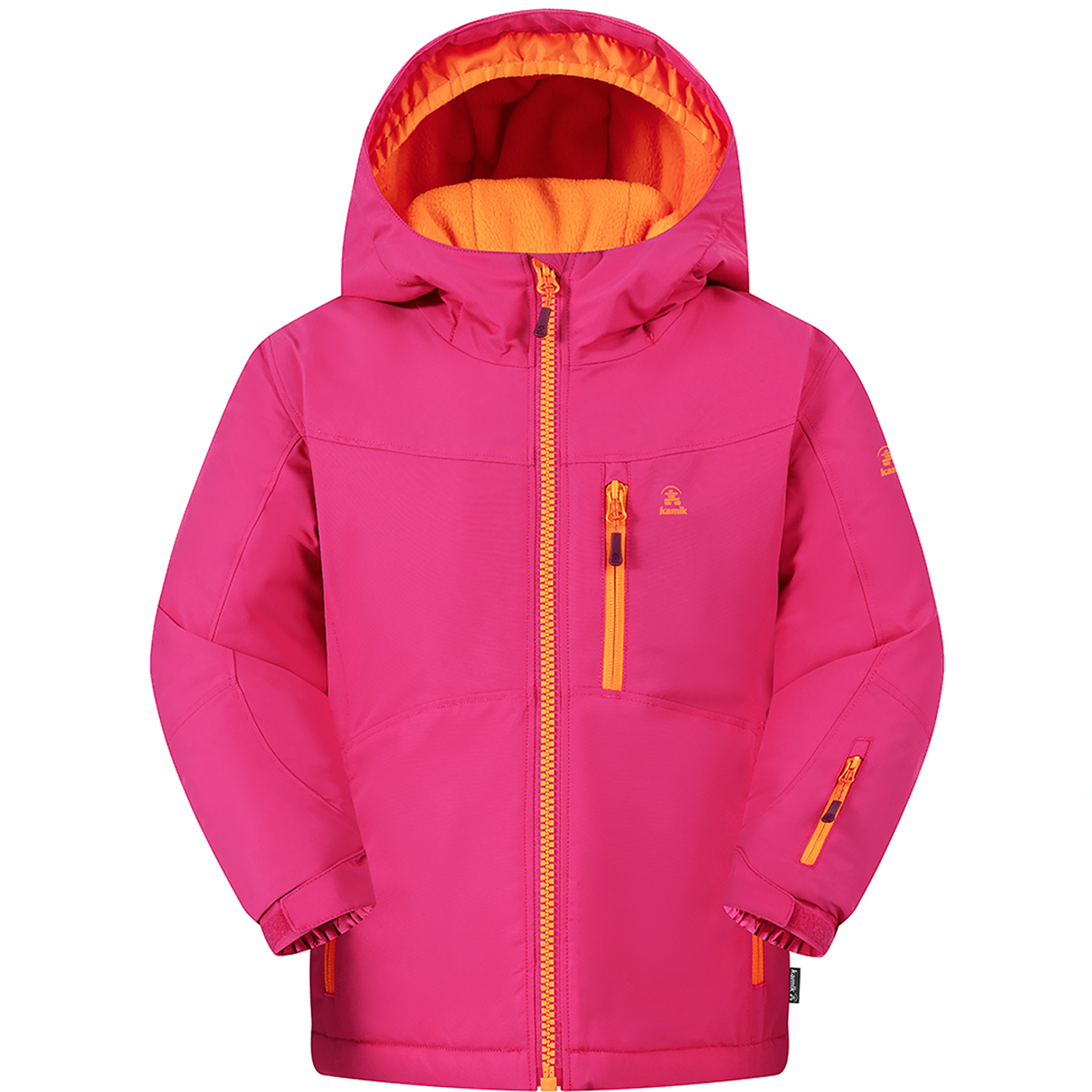Kamik Remy Kinder Isolationsjacke pink Größe 128 Lifestyle | Skifahren Isolierend Wasserabweisend