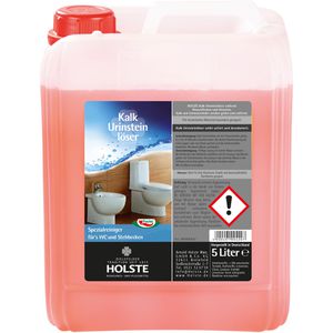 Holste WC-Reiniger Fuchs, Urinstein- + Kalklöser, Gel, mit Frischeduft, Kanister 5 Liter