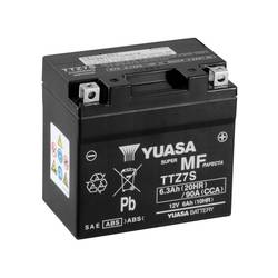 Yuasa TTZ7S 12V 6Ah 90A Motorradbatterie 12 V 6 Ah