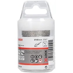 Bosch X-LOCK Diamanttrockenbohrer Best for Ceramic Dry Speed 40mm