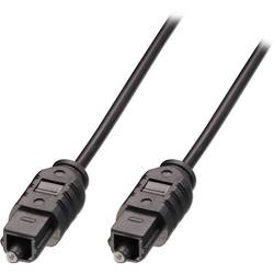 LINDY 35215 Toslink Audio Anschlusskabel [1x Toslink-Stecker (ODT) - 1x Toslink-Stecker (ODT)] 10.00 m Grau