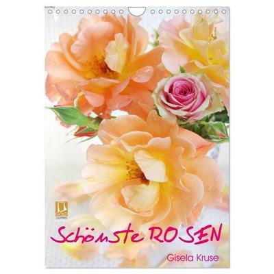 Schönste Rosen (Wandkalender 2027 DIN A4 hoch), CALVENDO Monatskalender