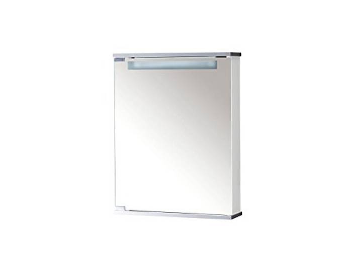 Jokey Spiegelschrank Cento mit LED Beleuchtung, Badezimmer Spiegelschrank 50 cm, inkl Steckdose, Lichtfarbe: neutralweiß