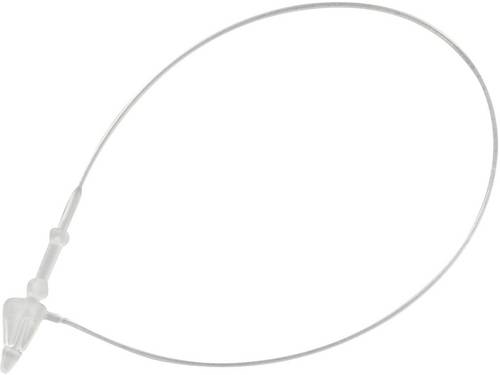 TRU Components 1566692 ST-127TB Sicherheitsfaden 127mm 2mm Natur mit stufenloser Verstellung