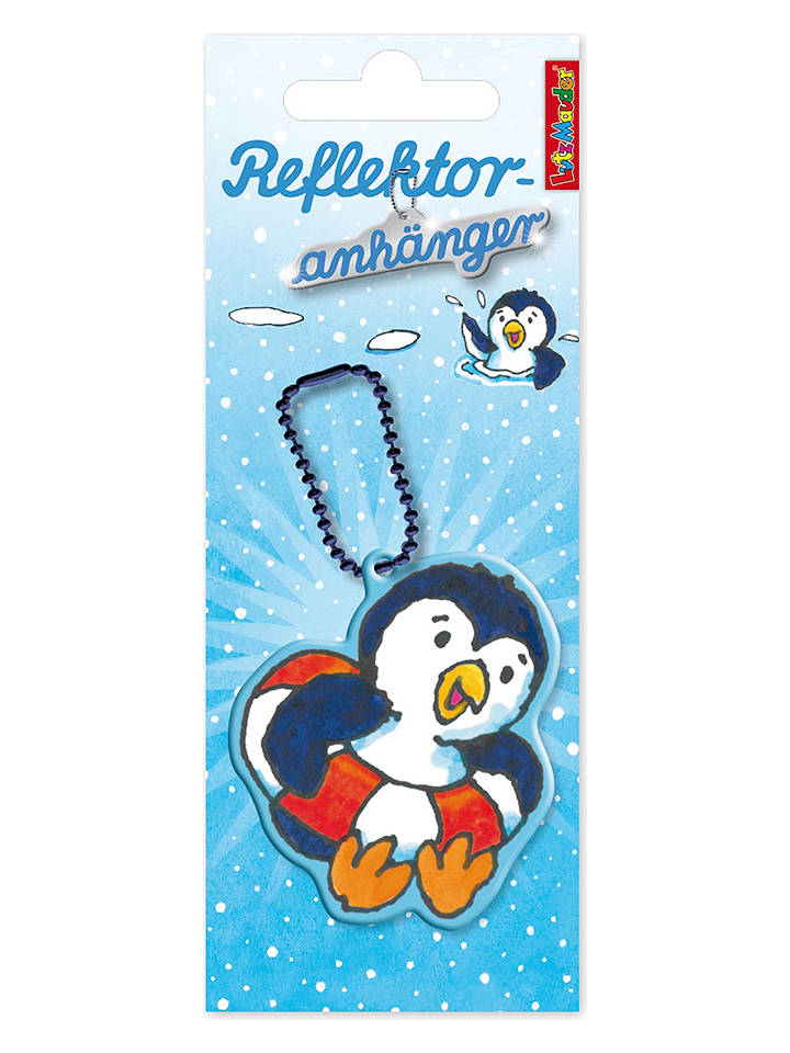 Lutz Mauder Anhänger "Pinguin" in Blau/ Bunt - onesize