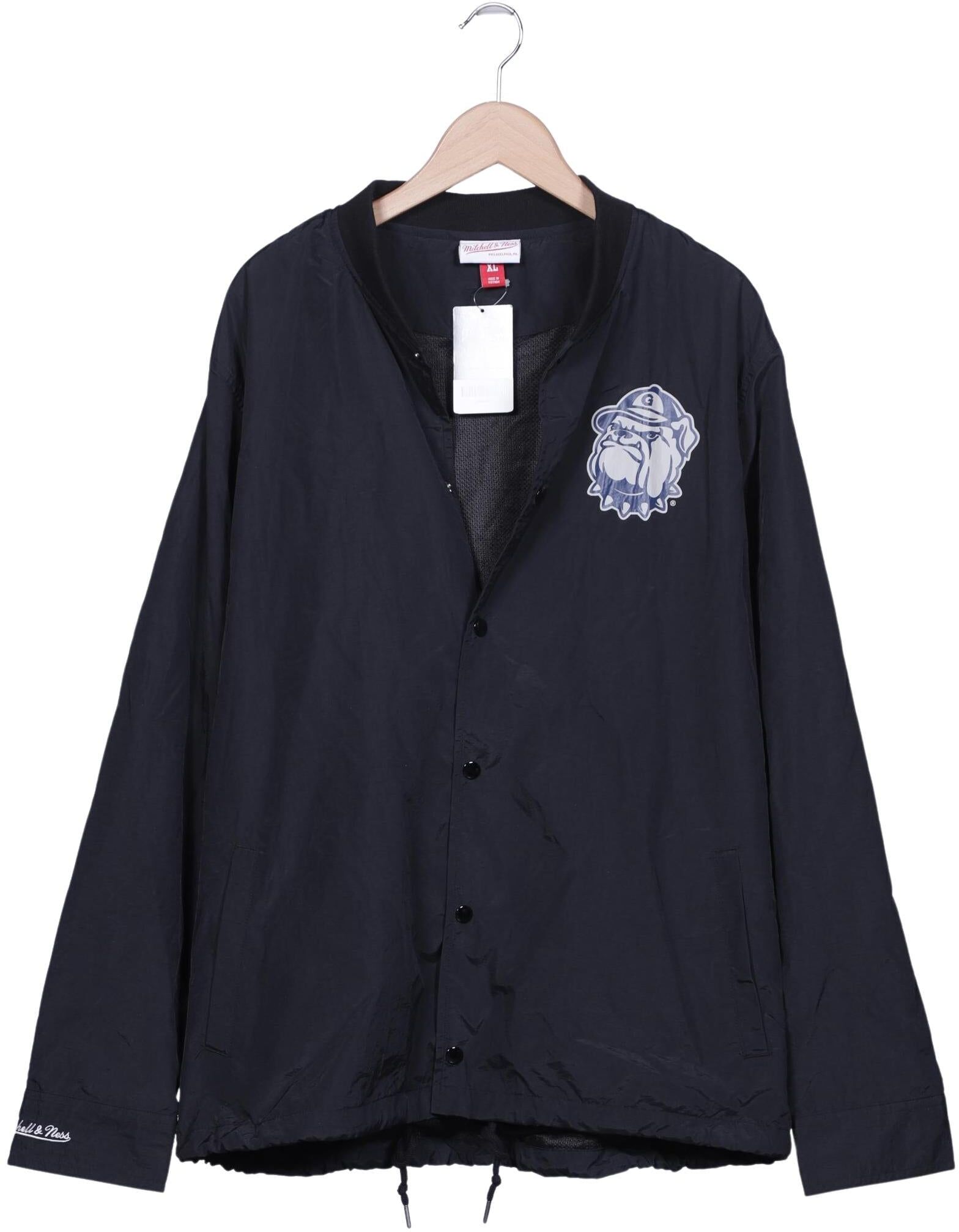 Mitchell Ness Herren Jacke, Marineblau, Gr. XL, Synthetik - Second Hand