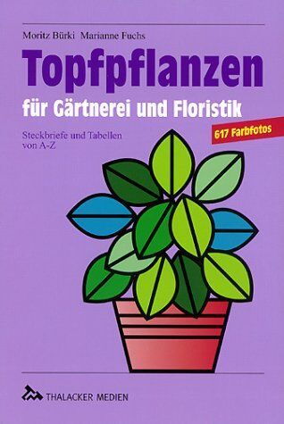 Moritz Bürki - Topfpflanzen für Gärtnerei und Floristik. Steckbriefe und Tabellen von A bis Z - Preis vom 09.10.2026 07:28:09 h
