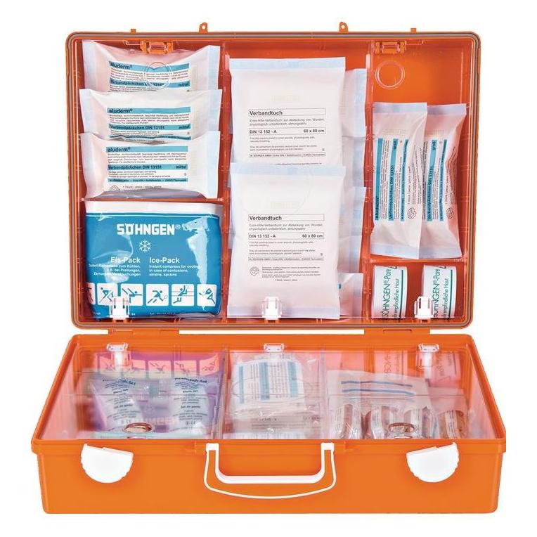 Söhngen Erste Hilfe Koffer EUROPA II B400xH300xT150ca.mm orange (3001357)