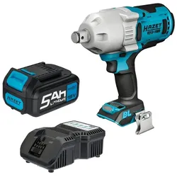 HAZET 9213-1000 Akku-Schlagschrauber Set 3/4" 1400 Nm 5 Ah Ladegerät