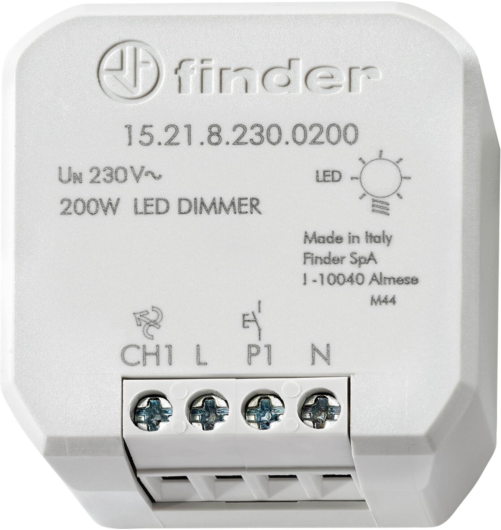 Finder Dimmer elektronisch 200 W LED 15.21.8.230.0200 (152182300200)