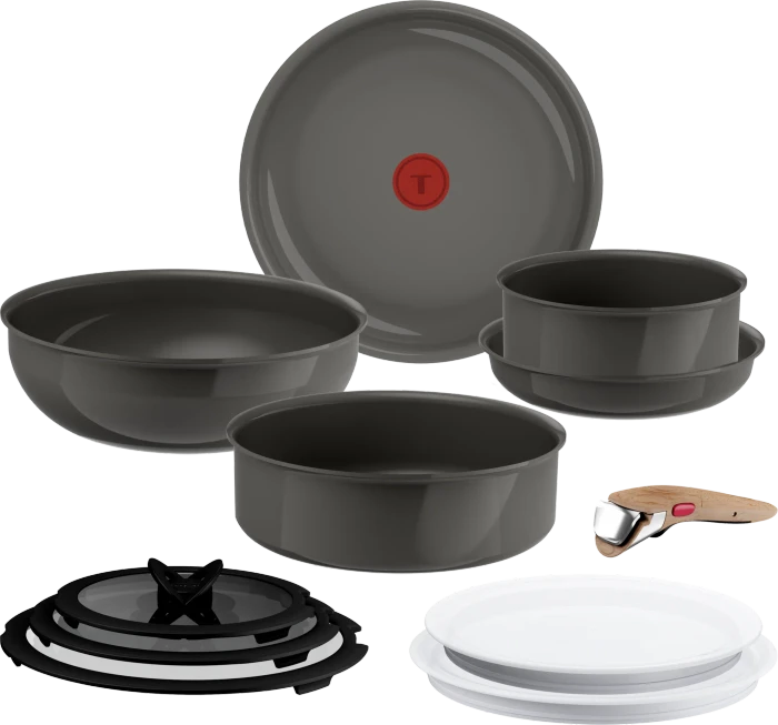 Tefal Kochgeschirr-Set 11-tlg. Renew L27290