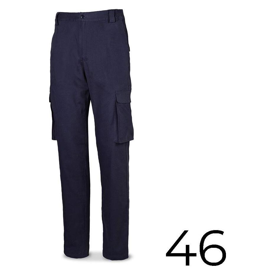 Marca Stretch pants 98% cotton 2% elastane 240g. navy blue size 46 588pbsam/46 (46) (45287591)