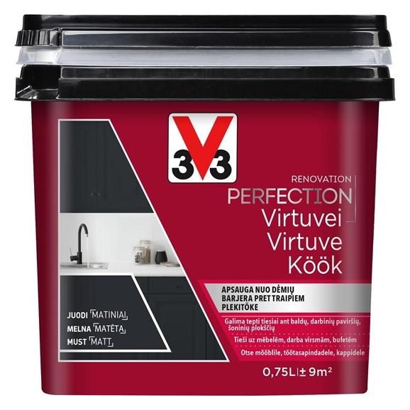 V33 PAINT KITCHEN PERF BLACK 0.75L (750 ml) (33036114)