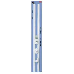 DM-San Duschmeister Duschvorhang Stange Winkel 90-90.. - Duschmeister