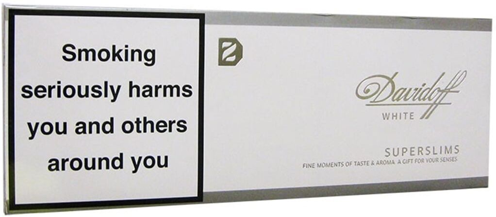 Davidoff Super Slim White Zigaretten - 1 Stange (10x20)