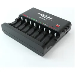 Ansmann Powerline 8 (1 Stk., Ladegerät ohne Akku), Akku Ladegerät