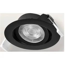 Osram, Deckenleuchte, HOMELIGHTING 4099854595592 Deckenstrahler, LED-Deckenstrahler Schwarz (420 lm)