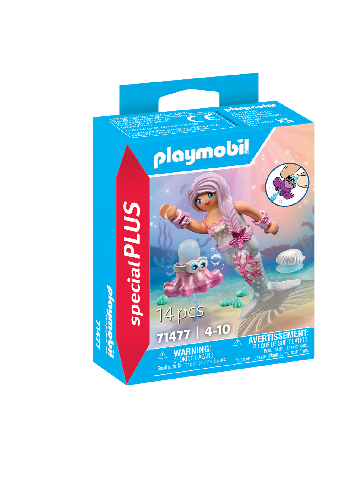 Playmobil Meerjungfrau mit Wassersprüh-Oktopus