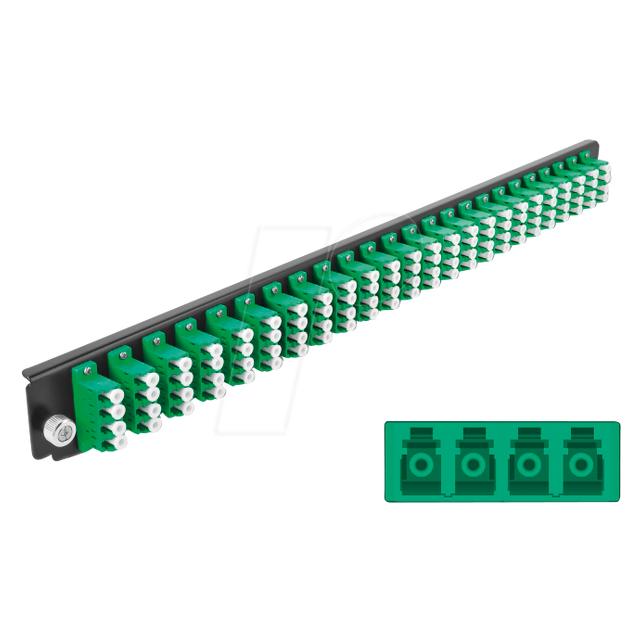 Delock Rack-Montageblech für Glasfaser-Spleissbox (43370)