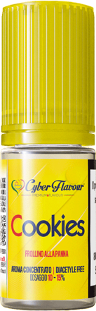 Cyber Flavour Cookies Aroma Concentrato 10ml Biscotto