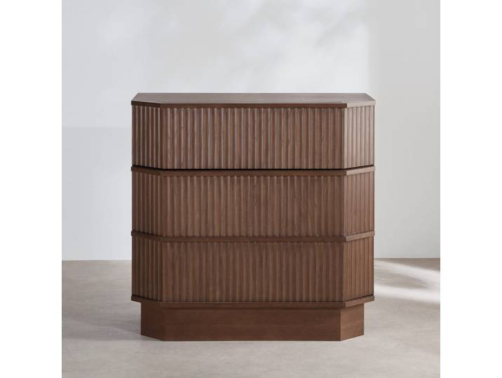 Commode haute 3 tiroirs L102
