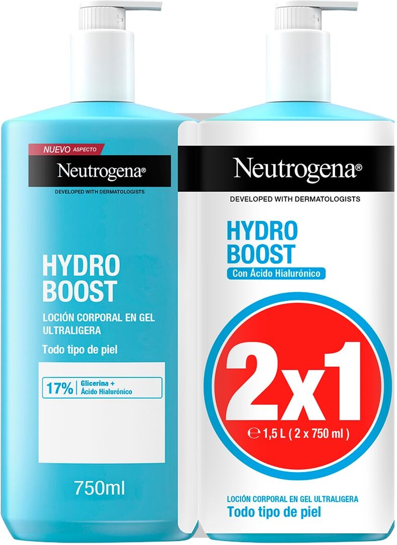 Neutrogena Loción en Gel Ultraligera Hydro Boost .