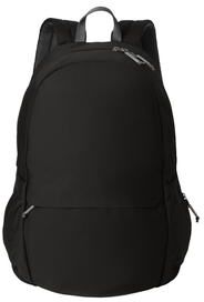 Mercer+Mettle MMB210 Claremont Backpack in Deep Black size OSFA   Polyester Blend